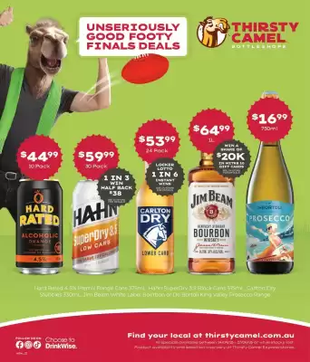 Thirsty Camel (valid until 27-09)