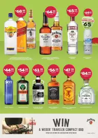Thirsty Camel catalogue Page 7: Jagermeister €54,99, The Kraken Black Spiced Rum €61,99