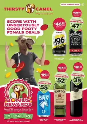 Thirsty Camel (valid until 27-09)