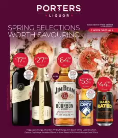 Porters catalogue Page 1: Pepperjack Shiraz €17,99