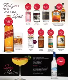 Porters catalogue Page 5: Gordon's Gin €69,99, Espolón Tequila Blanco €64,99