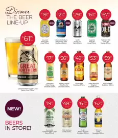Porters catalogue Page 6: Somersby Apple €17,99, XXXX Gold Stubbies €49,99