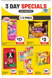 IGA catalogue Page 4: Streets Golden Gaytime Ice Cream Sticks 16 Pack or Family Value 20 Pack €16,50