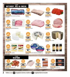 Supabarn catalogue week 38 Page 2: Le Dauphin by Will Studd €59,99, Bass Strait MSA Grass Fed Scotch Fillet Portions €39,99