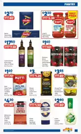 Foodland catalogue week 38 Page 11: Ardmona Crushed Tomatoes €1,60, Massel Organic Liquid Stock €3,00