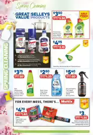Foodland catalogue week 38 Page 26: Earth Choice Toilet Power Gel €2,50, OzCare Organics The Cleaner Air Freshener €5,40