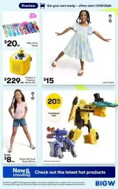 BIG W catalogue Page 3: Jelly Jump Socks €20,00, Toniebox 2 Pokémon Starter Set €229,00