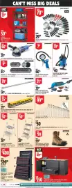Canadian Tire flyer Page 8: Mastercraft 36" 6-drawer tool chest €599,98