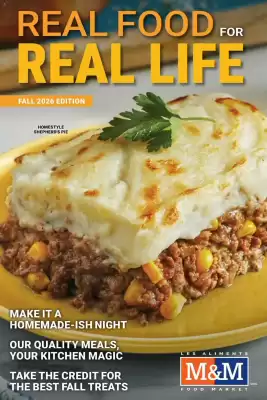 M & M Food Market flyer