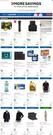 Costco flyer week 38 Page 1: Lazy pants men's 1/4 zip sweater €10,99, Dickies men's crew sock €14,99