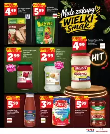 Topaz Express gazetka tydzień 38 Strona 11: Pomidory Vesu €3,99, Seler konserwowy Spizarnia Dworska €2,99