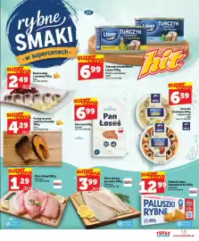 Topaz Express gazetka tydzień 38 Strona 13: Filet z tilapii Abramczyk €1,29, Koreczki śledziowe Seko €6,59