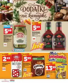 Topaz Express gazetka tydzień 38 Strona 14: Ketchup Premium Róleski €5,69, Ogórki konserwowe luksusowe Dawtona €5,99
