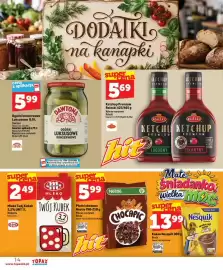 Topaz Express gazetka tydzień 38 Strona 14: Ketchup Premium Róleski €5,69, Ogórki konserwowe luksusowe Dawtona €5,99
