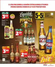Topaz Express gazetka tydzień 38 Strona 21: Piwo Książęce €3,99, Piwo Warka Classic €2,99