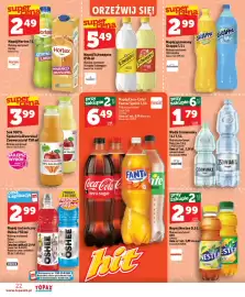 Topaz Express gazetka tydzień 38 Strona 22: Woda Cisowianka €1,79, Napój gazowany Grappa €2,99