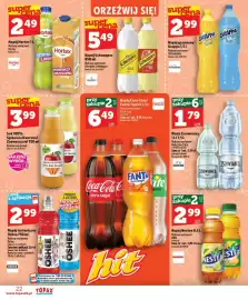Topaz Express gazetka tydzień 38 Strona 22: Woda Cisowianka €1,79, Napój gazowany Grappa €2,99