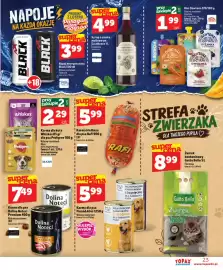 Topaz Express gazetka tydzień 38 Strona 23: Karma dla kota Whiskas €2,29, Karma dla psa Dolina Noteci Premium €7,49