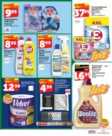 Topaz Express gazetka tydzień 38 Strona 25: Płyn do naczyń Pur €8,99, Emulsja do nabłyszczania Ludwik €8,99