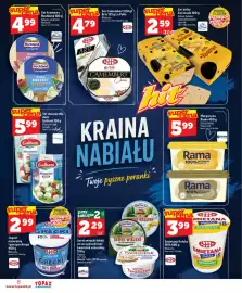 Topaz Express gazetka tydzień 38 Strona 8: Ser Camembert Classic La Polle €4,79, Ser kremowy Hochland €4,99
