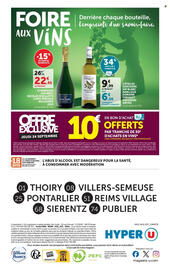 Catalogue Hyper U | Foire aux vins page 72