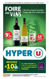 Catalogue Hyper U | Foire aux vins page 1
