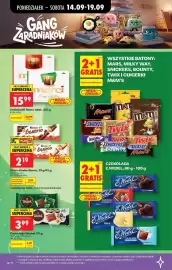 Biedronka gazetka tydzień 38 Strona 4: Czekoladki Merci €15,99, Baton Kinder Bueno €2,19