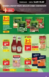 Biedronka gazetka tydzień 38 Strona 7: Przyprawy Kamis, Ketchup Heinz €6,99