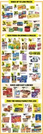 Dollar General weekly ad week 38 Page 9: Snack Pack €6,00, Starbucks Frappuccino €6,00