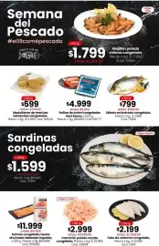 Catálogo Coto semana 38 Página 4: Tubo de calamar congelado €2.199,00, Kani kama - palitos de surimi congelados €4.999,00