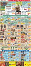 Market Basket weekly ad week 38 Page 3: Jennie O Turkey Franks €2,99, Kayem natural casing polska kielbasa €5,49