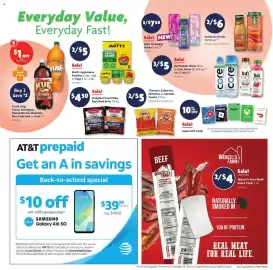 Family Dollar weekly ad week 38 Page 6: Bridgford sweet baby ray's beef jerky €4,50, Chester's snacks €5,00