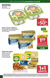 Stokrotka gazetka Strona 2: Masło ekstra Farm Milk €1,99, Śniadaniowa Maślany Smak €3,79
