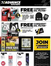 Advance Auto Parts flyer Page 1: Sea Foam Motor Treatment €8,99, Cristal Untouchable Tire Shine €4,99