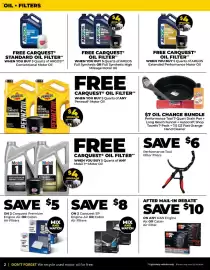 Advance Auto Parts flyer Page 2