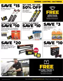 Advance Auto Parts flyer Page 5: Rain-X Silicone AdvantEDGE Front Wiper Blades