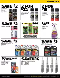 Advance Auto Parts flyer Page 7: Purple Power cleaner/degreaser €4,99