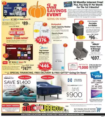 ABC Warehouse (valid until 19-09)