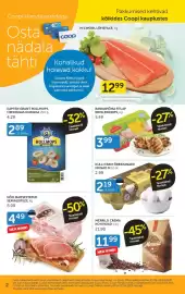 Walgreens weekly ad week 38 Page 2: Kapten Grant rollmops kurgiga €2,89, Noo Maitsestatud Seavälisfilee €4,49