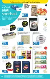 Walgreens weekly ad week 38 Page 24: Axa granola €3,19, Fior Di Maso Gorgonzola Mascarpone Juust €2,59