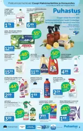 Walgreens weekly ad week 38 Page 9: Vileda multi-pakk mikrofiiberlapid €7,99, Zewa Premium 2-Kihiline Majapidamispaber €1,49