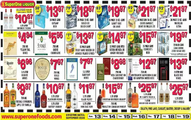 Super One Foods (valid until 19-09)