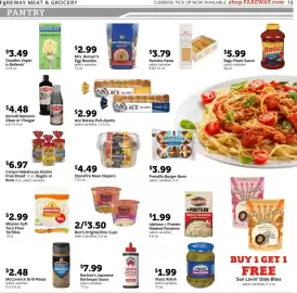 Fareway weekly ad week 38 Page 15: Bertolli Balsamic Glaze or Vinegar €4,48, Ben's Original Rice Cups €3,50