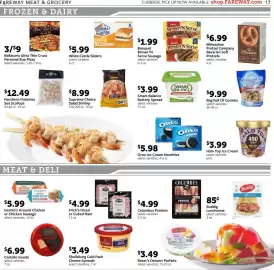Fareway weekly ad week 38 Page 17: Castello Gouda €6,99, Shullsburg cold pack cheese spreads €3,49