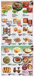 Sentry weekly ad Page 2: General Tso or Sesame Chicken €5,00, Banquet Brown 'N Serve Sausage €4,00