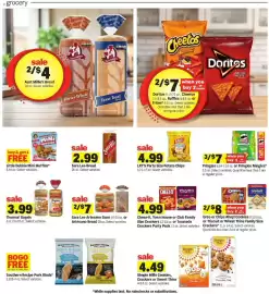 Meijer weekly ad week 38 Page 12: Thomas' Bagels €3,99, Sara Lee Artesano Buns or Artesano Bread €7,00
