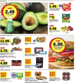 Meijer weekly ad week 38 Page 2: Yellow or Red Potatoes €4,49, Fresh from Meijer Boneless Pork Tenderloins €2,79