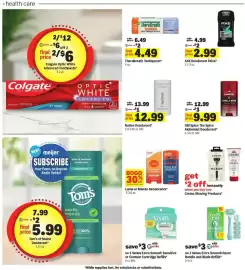Meijer weekly ad week 38 Page 26: Old Spice The Spice Alchemist Deodorant €9,99, Axe Deodorant Stick €2,99