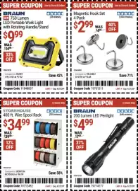 Harbor Freight Tools weekly ad Page 16: Storehouse 400 ft. Wire Spool Rack €34,99