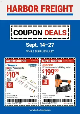 Harbor Freight Tools (valid until 27-09)